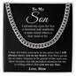 To My Son- I closed My Eyes-Love Mom