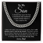 To My Son- I closed my eyes-Love Dad