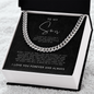 To My Son | Forever and Always | Cuban Link Chain