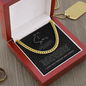 To My Son | Forever and Always | Cuban Link Chain