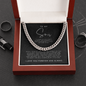 To My Son | Forever and Always | Cuban Link Chain