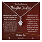 To Our Future Daughter In Law | We Did Not Choose You | Alluring Necklace