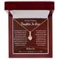 To Our Future Daughter In Law | We Did Not Choose You | Alluring Necklace