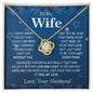 TO MY WIFE