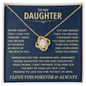 To My Daughter | Never Forget I Love You | I Love You Forever and Always