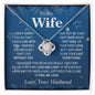 TO MY WIFE