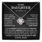 To My Daughter Never Forget I Love You- Straighten Your Crown Love Dad