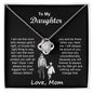 To My Daughter Love, Mom-- Always My Little Girl