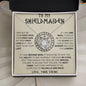 To my Shieldmaiden - I Love You To Valhalla And Back | Love Knot Necklace