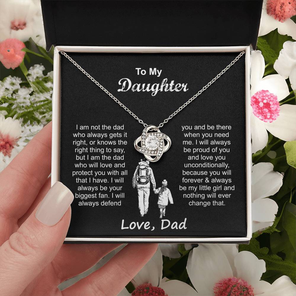To My Daughter always my little girl- Love, Dad