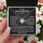 To My Daughter Never Forget I Love You- Straighten Your Crown Love Dad