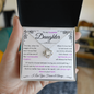 To My Beautiful Daughter | Pages of Life End | Purple| Love Knot