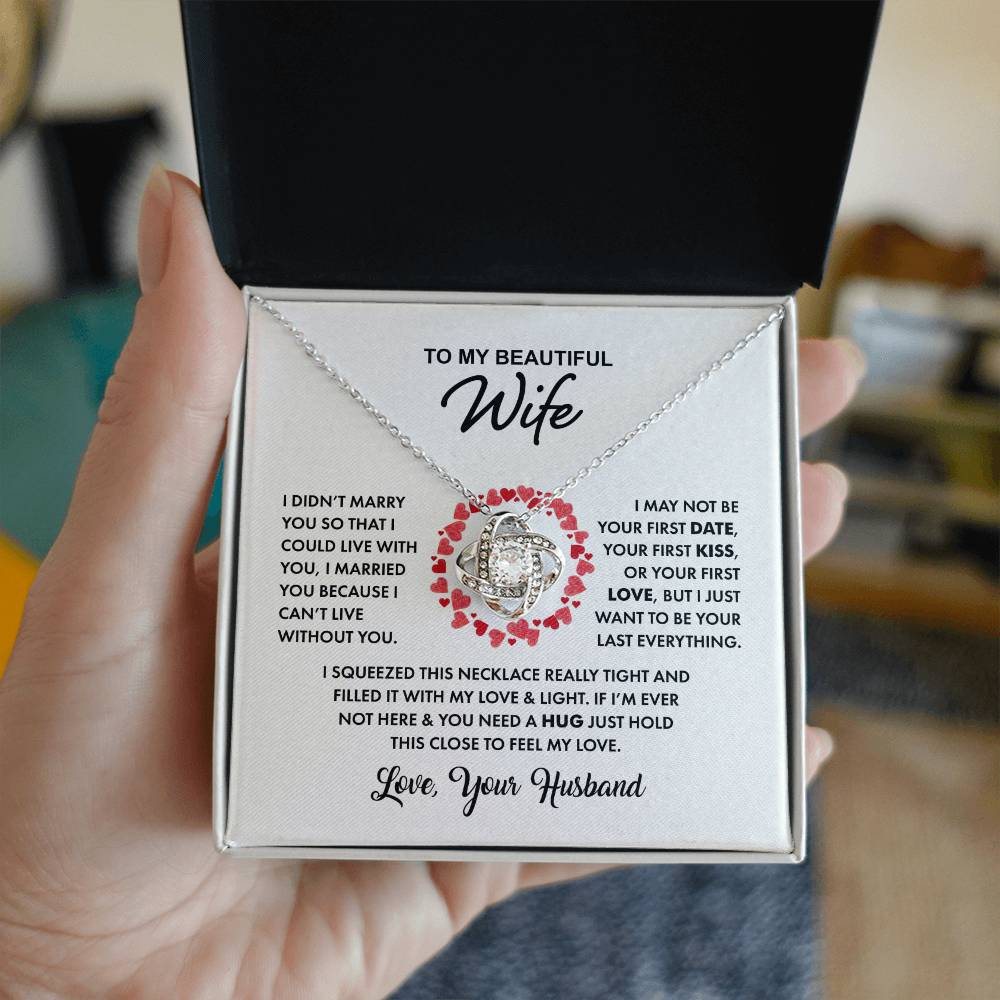 To My Beautiful Wife-Hearts Center