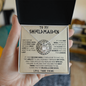 To my Shieldmaiden - I Love You To Valhalla And Back | Love Knot Necklace