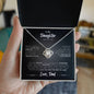 To My Daughter-- From Dad Love You Forever-- Love Knot