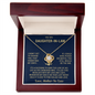 To My Daughter In Law- MIL Love Knot Necklace