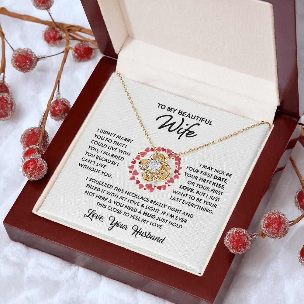 To My Beautiful Wife-Hearts Center