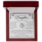 To My Beautiful Daughter | Pages of Life End | Purple| Love Knot