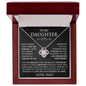 To My Daughter-Love Dad- Never Forget You Are Braver Blk Crown