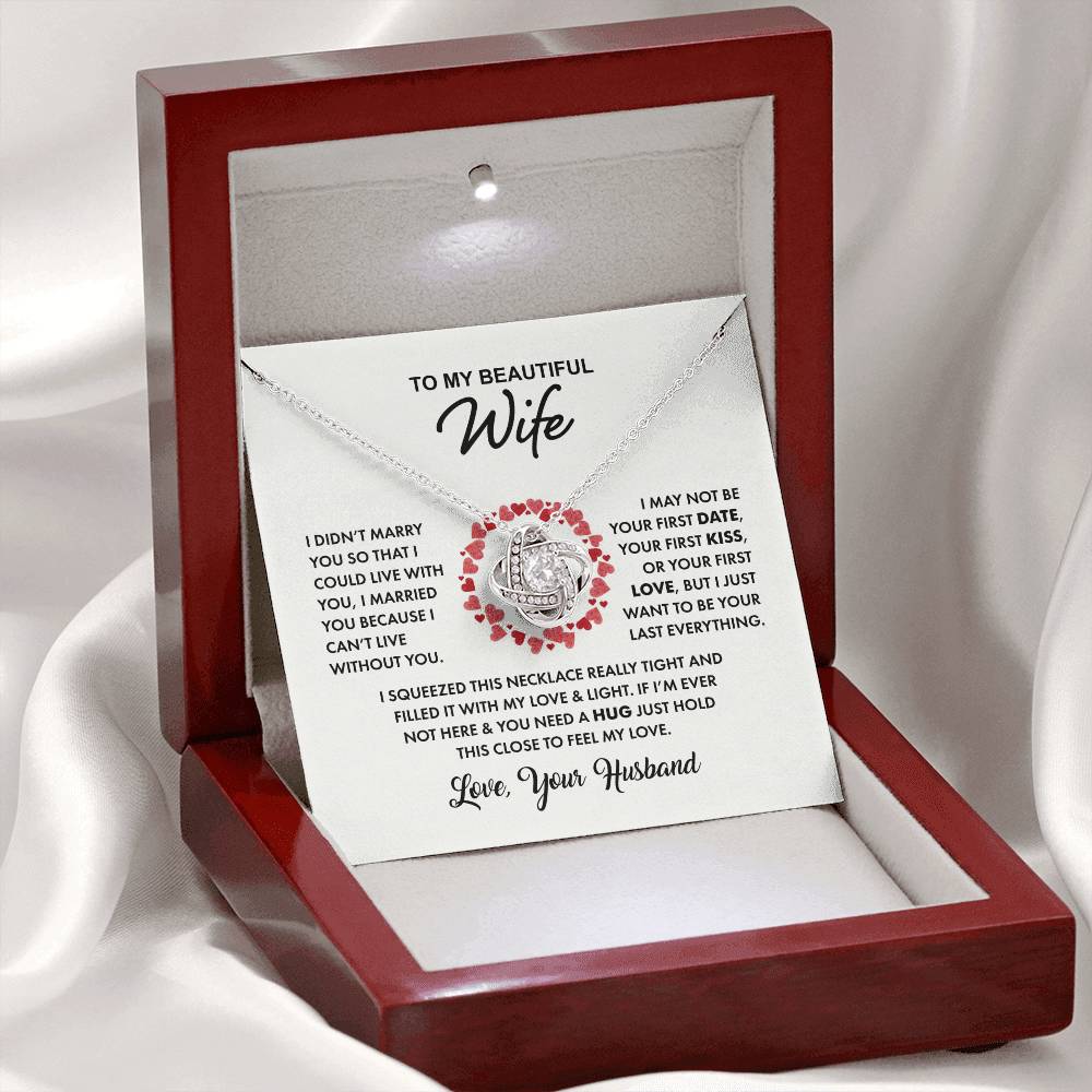 To My Beautiful Wife-Hearts Center