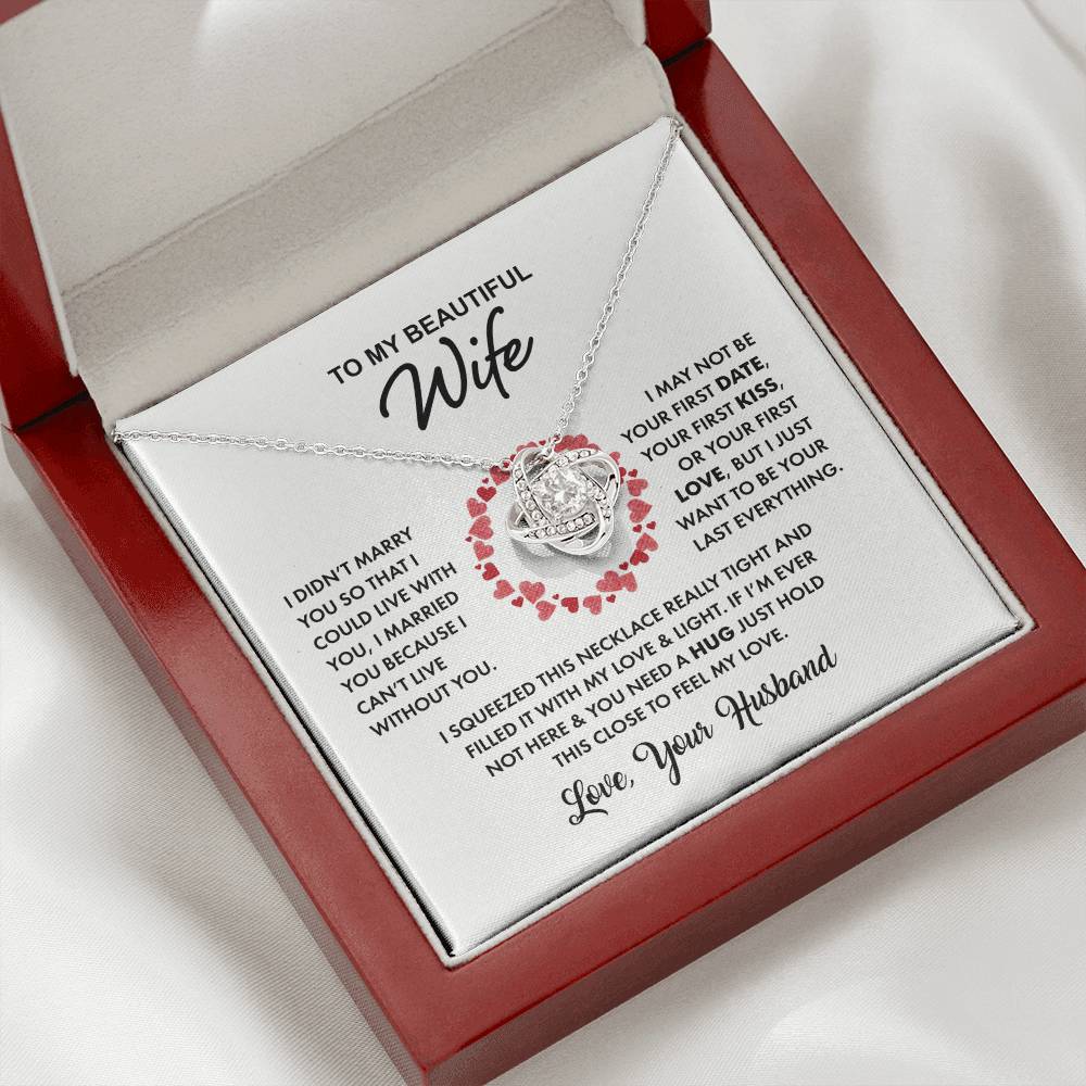 To My Beautiful Wife-Hearts Center