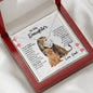 To My Daughter - Pink Heart Lions Love Dad