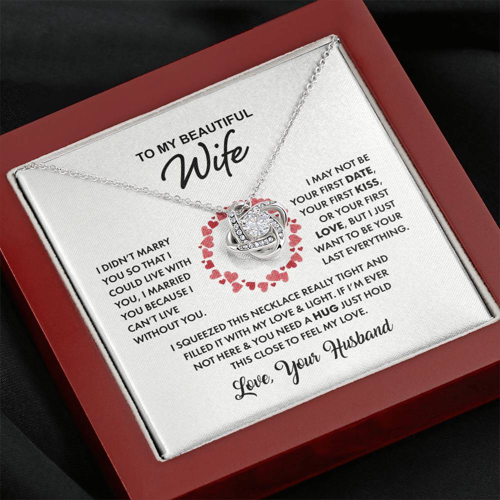 To My Beautiful Wife-Hearts Center