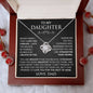 To My Daughter-Love Dad- Never Forget You Are Braver Blk Crown