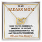 To My Badass Mom- Straighten Your Crown - Interlock