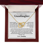 To My Beautiful Granddaughter- Love Grandma Interlock