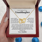 To My Beautiful Granddaughter- Love Grandma Interlock