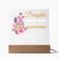 To My Daughter | Whenever You Feel Overwhelmed | Always My Baby Girl | Acrylic Plaque