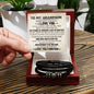 To My Grandson | As You Grow Older | Love You Forever Bracelet