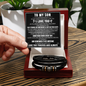 To My Son| Never Forget How Much I Love You | Love You Forever Bracelet