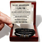 To My Grandson | As You Grow Older | Love You Forever Bracelet