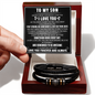 To My Son| Never Forget How Much I Love You | Love You Forever Bracelet