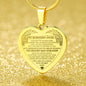 My Husband My Angel Pendant Necklace