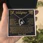 To My Daughter | Always My Little Girl -- Love, dad | Forever Love Necklace