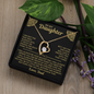 To My Daughter | Always My Little Girl -- Love, dad | Forever Love Necklace