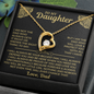 To My Daughter | Always My Little Girl -- Love, dad | Forever Love Necklace