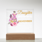 To My Daughter | Whenever You Feel Overwhelmed | Always My Baby Girl | Acrylic Plaque