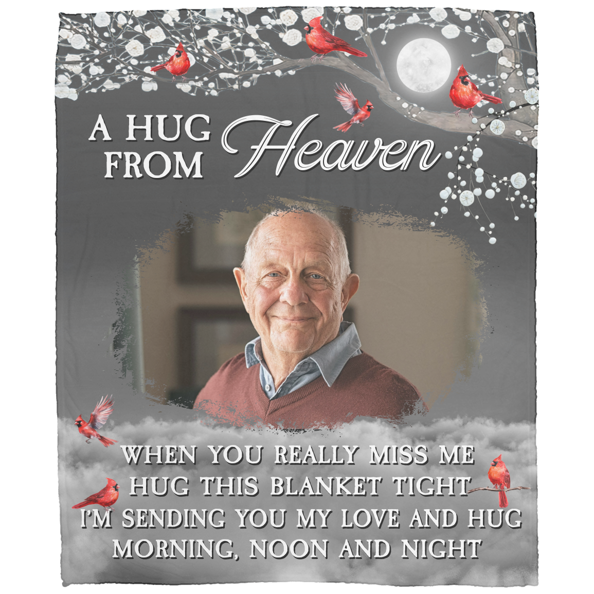 Cozy Fleece Blanket - A Hug From Heaven