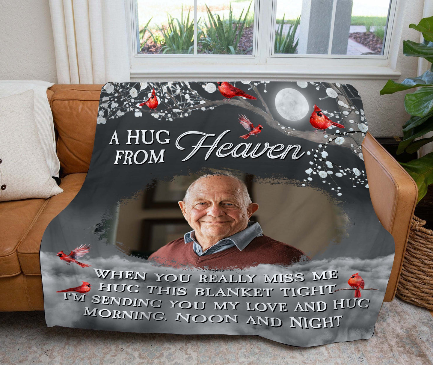 Cozy Fleece Blanket - A Hug From Heaven