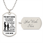 TO MY SON - Love Mom