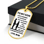 TO MY SON - Love Mom