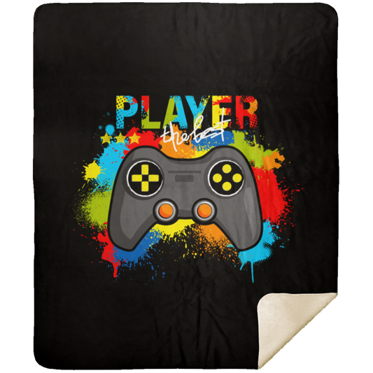 Mink Sherpa Blanket 50x60- Player Controller