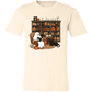 Ghost Reading By Book Shelf Short-Sleeve T-Shirt