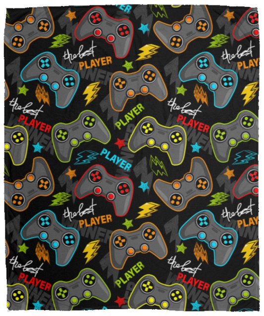 The Best Player Control-- Fleece Blanket - 50x60