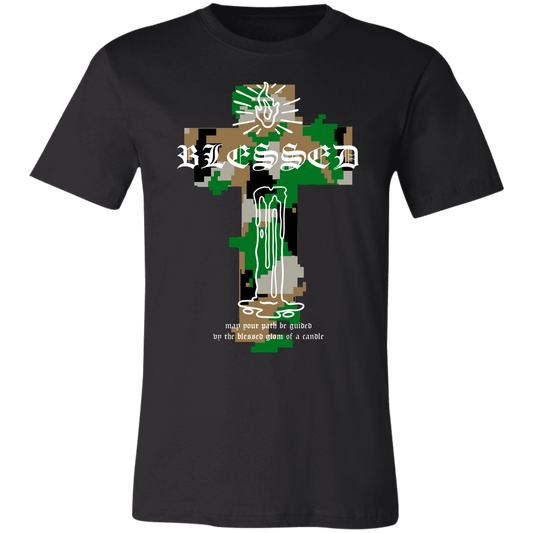 Jersey Short-Sleeve T-Shirt- Blessed