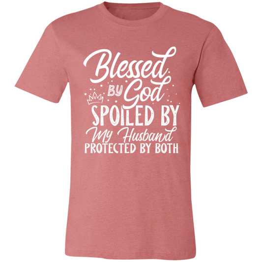 Short-Sleeve T-Shirt--Blessed by God
